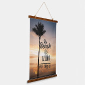 Kustmuur Decor Hangend Wandkleed (Gebogen)
