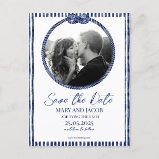Kustnavigatie 'Save the Date'-kaart Aankondigingskaart