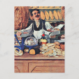 Kustodiev - Bakker Briefkaart