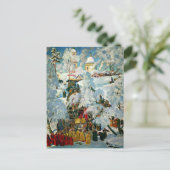 Kustodiev - Waterconcentratie Briefkaart (Staand voorkant)