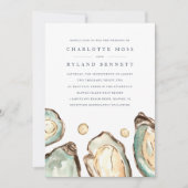 Kustoester Alles in één QR Code Trouwen Kaart (Voorkant)