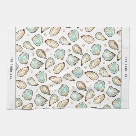 Kustoester en -pareaal voor Waterverf Theedoek (Horizontaal)