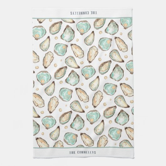 Kustoester en -pareaal voor Waterverf Theedoek (Verticaal)