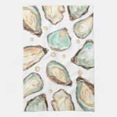 Kustoester en -Waterverf Theedoek (Verticaal)