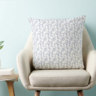 Kustoma Oma Blauw Witte Chinoiserie Toile Kussen
