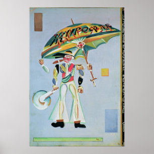 Kustontwerp voor de operetta poster