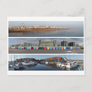 Kustpanoramas Briefkaart