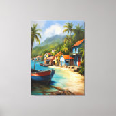 kustplaats canvas afdruk (Voorkant)