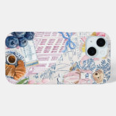 Kustpreppy Collage, Zomercollage Telefoonhoesje Case-Mate iPhone Case (Achterkant (horizontaal))