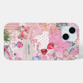 Kustpreppy Collage, Zomercollage Telefoonhoesje Case-Mate iPhone Case (Achterkant (horizontaal))