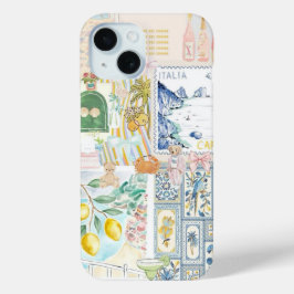 Kustpreppy Collage, Zomercollage Telefoonhoesje