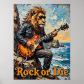 Kustraket: Leeuw aan de Rand Poster (Voorkant)