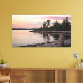 Kustreflecties Canvas Afdruk (Insitu (Woonkamer))