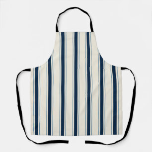 Kustresort Luifel Streep Keuken Zeevaart Navy Schort