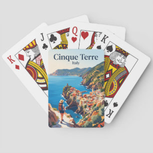 Kustroute Cinque Terre Italië Pokerkaarten