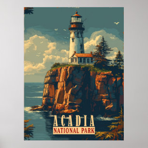 Kustrust: Acadia National Park Poster