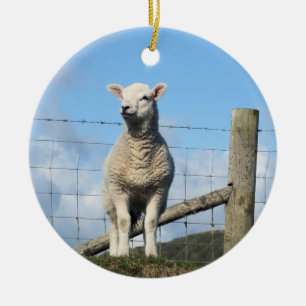 KUSTSCHAPEN KERAMISCH ORNAMENT