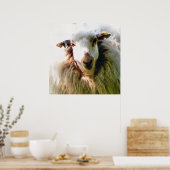 KUSTSCHAPEN POSTER (Keuken)