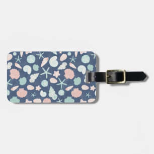 Kustschelpen Strand & Oceaan Design Bagagelabel
