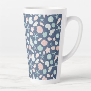 Kustschelpen Strand & Oceaan Design Latte Mok