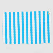 Kustschelpstrepen Golfhanddoek (Horizontaal)