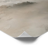 Kustschilderij waterverf met zeilboten - poster (Hoek)