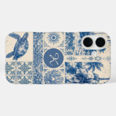 Kustschildpad Monogram Case-Mate iPhone Case (Achterkant (horizontaal))