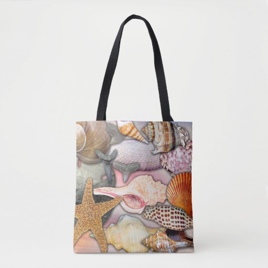 Kustschildpadden en haaientjes | CANVAS TAS (Voorkant)