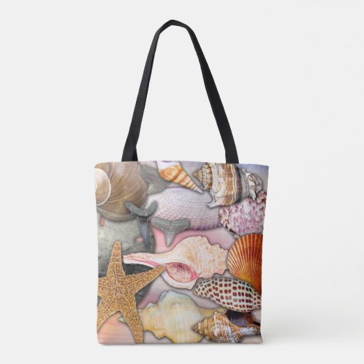 Kustschildpadden en haaientjes | CANVAS TAS (Achterkant)