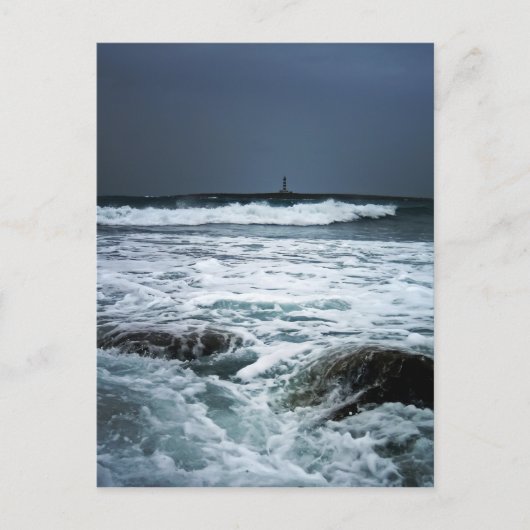 Kustsorm, Menorca Briefkaart (Voorkant)