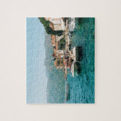 Kuststad Perast, Montenegro Legpuzzel (Verticaal)