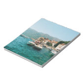 Kuststad Perast, Montenegro Notitieblok (Gedraaid)