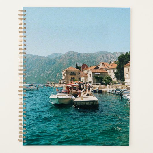 Kuststad Perast, Montenegro Planner (Voorkant)