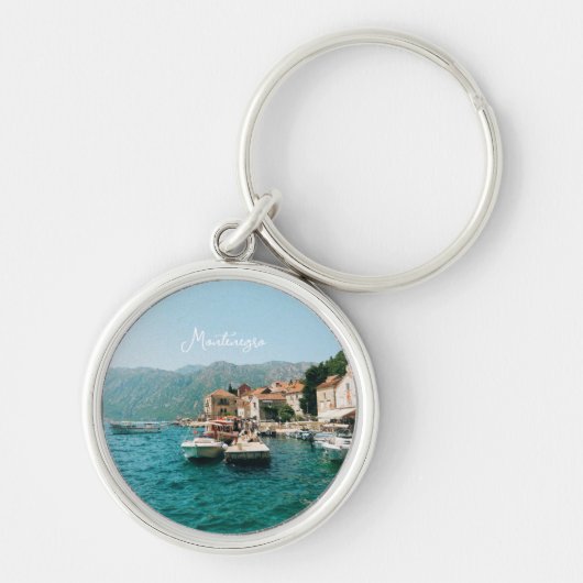 Kuststad Perast, Montenegro Sleutelhanger (Voorkant)