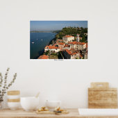 Kuststad Poster (Keuken)