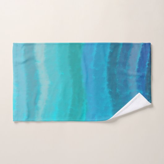 Kuststrand op Turquoise Bad Handdoek (Handdoek)