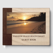 Kuststrand Rentfoto Gastenboek (Voorkant)