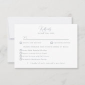 Kuststrand RSVP maaltijdkeuzes (Voorkant)