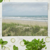 Kuststrand Sand Dunes Theedoek (Gevouwen)