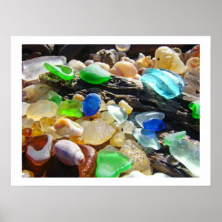 Kuststrand ZEE GLASS Prints SEAGLASS cadeaus 