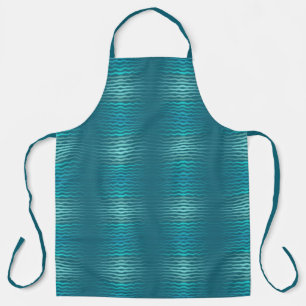 Kuststrand Zoute Turquoise Golf Abstract Design Schort