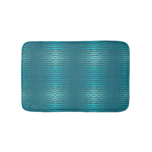 Kuststrand Zoute Turquoise Golf Abstract ontwerp Badmat