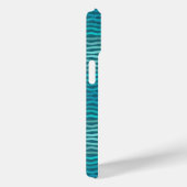 Kuststrand Zoute Turquoise Golf Abstract ontwerp Case-Mate iPhone Case (Achterkant / Rechts)