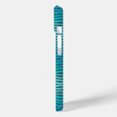 Kuststrand Zoute Turquoise Golf Abstract ontwerp Case-Mate iPhone Case (Achterkant / Links)