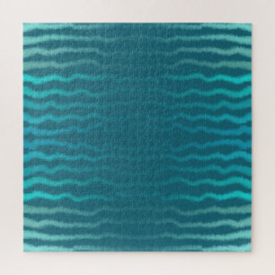 Kuststrand Zoute Turquoise Golf Abstract ontwerp Legpuzzel