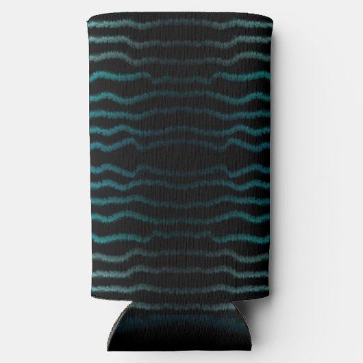 Kuststrand Zoute Turquoise golven Abstracte kunst (Achterkant)