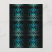 Kuststrand Zoute Turquoise golven Abstracte kunst Briefkaart (Voorkant)