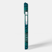 Kuststrand Zoute Turquoise golven Abstracte kunst Case-Mate iPhone Case (Achterkant / Links)