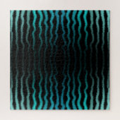 Kuststrand Zoute Turquoise golven Abstracte kunst Legpuzzel (Horizontaal)