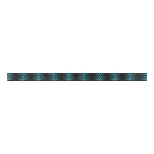 Kuststrand Zoute Turquoise golven Abstracte kunst Lint (Voorkant)